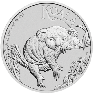 Koala 1 uncja Srebra 2022