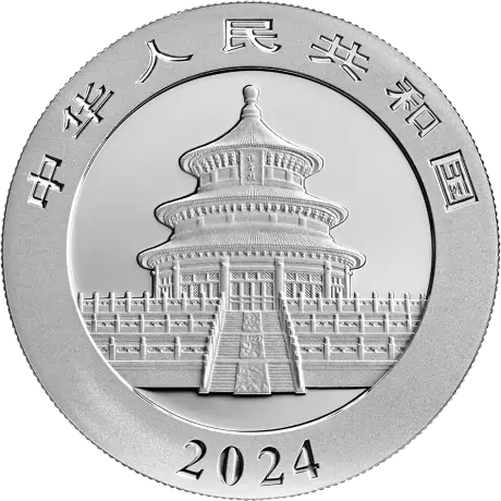 Chińska Panda 30 g Srebra 2024 - obrazek 2