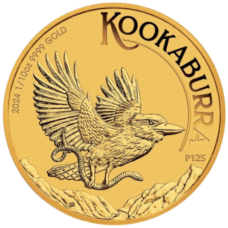 Kookaburra 1/10 uncji Złota 2024