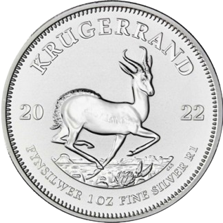 25 x Krugerrand 1 uncja Srebra - lata losowe
