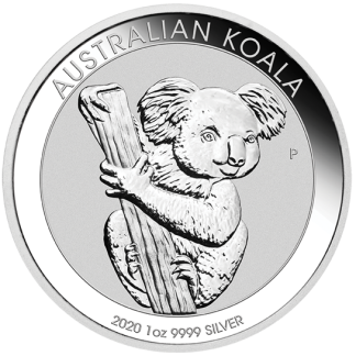 Koala srebrna moneta 1 oz 2020