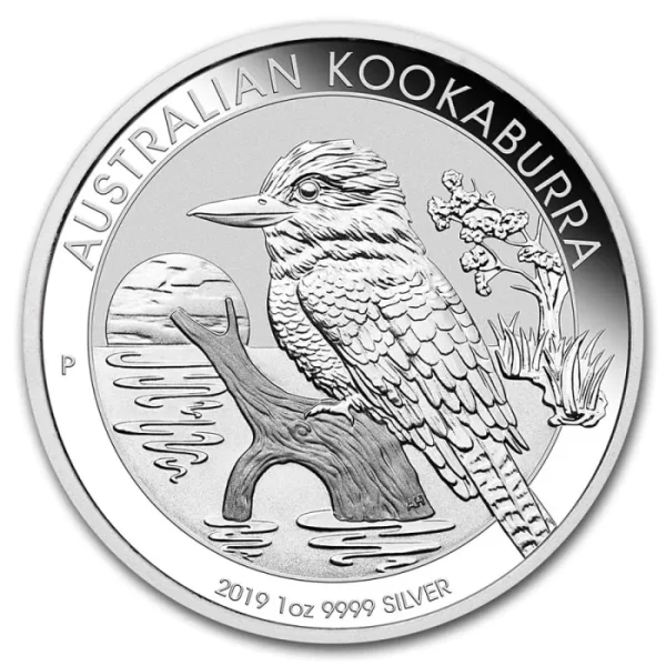 Kookaburra 1 uncja Srebra 2019