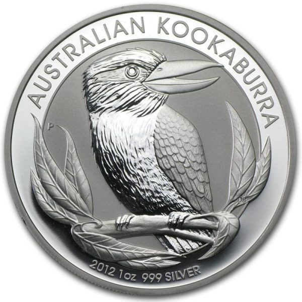 Kookaburra 1 uncja Srebra 2012