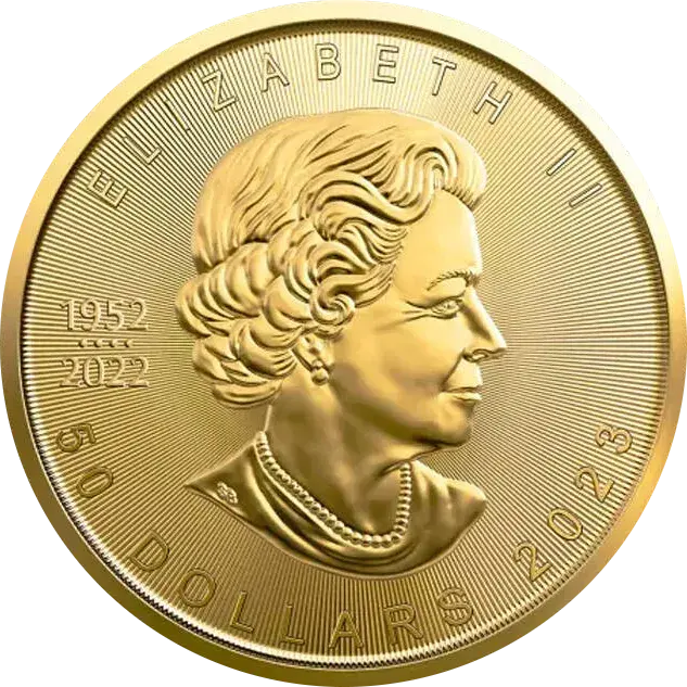 Bizon Kanady 1/4 oz złota
