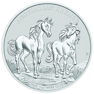 Australian Brumby 1 uncja srebra 2025