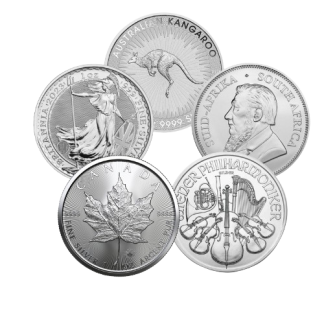 1szt. srebrne monety LBMA