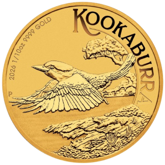 Kookaburra 1/10 uncji Złota 2026