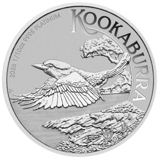 Kookaburra 1/10 uncji platyny 2026