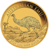 02-3928-Australian-Emu-2026-1oz-Gold-Bullion-Coin-straight-on-LR