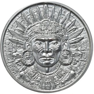 Srebrny Medal Kalendarz Azteków 1 uncja