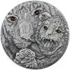TIGERS Wildlife FamilSilver Coin 1$ 1 Oz Niue 2013