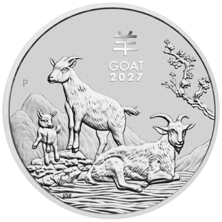 Lunar III Rok Kozy 1 kg Srebra 2027