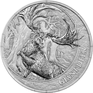 Srebrna moneta Megafauna Giant Deer 1 uncja srebra 2026