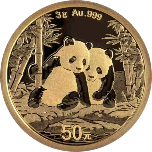 Złota moneta Chińska Panda 3 g Złota 2026